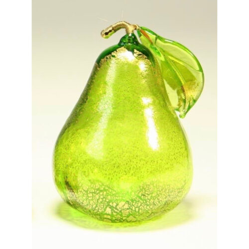 Murano glas beeld peer 'Groen'