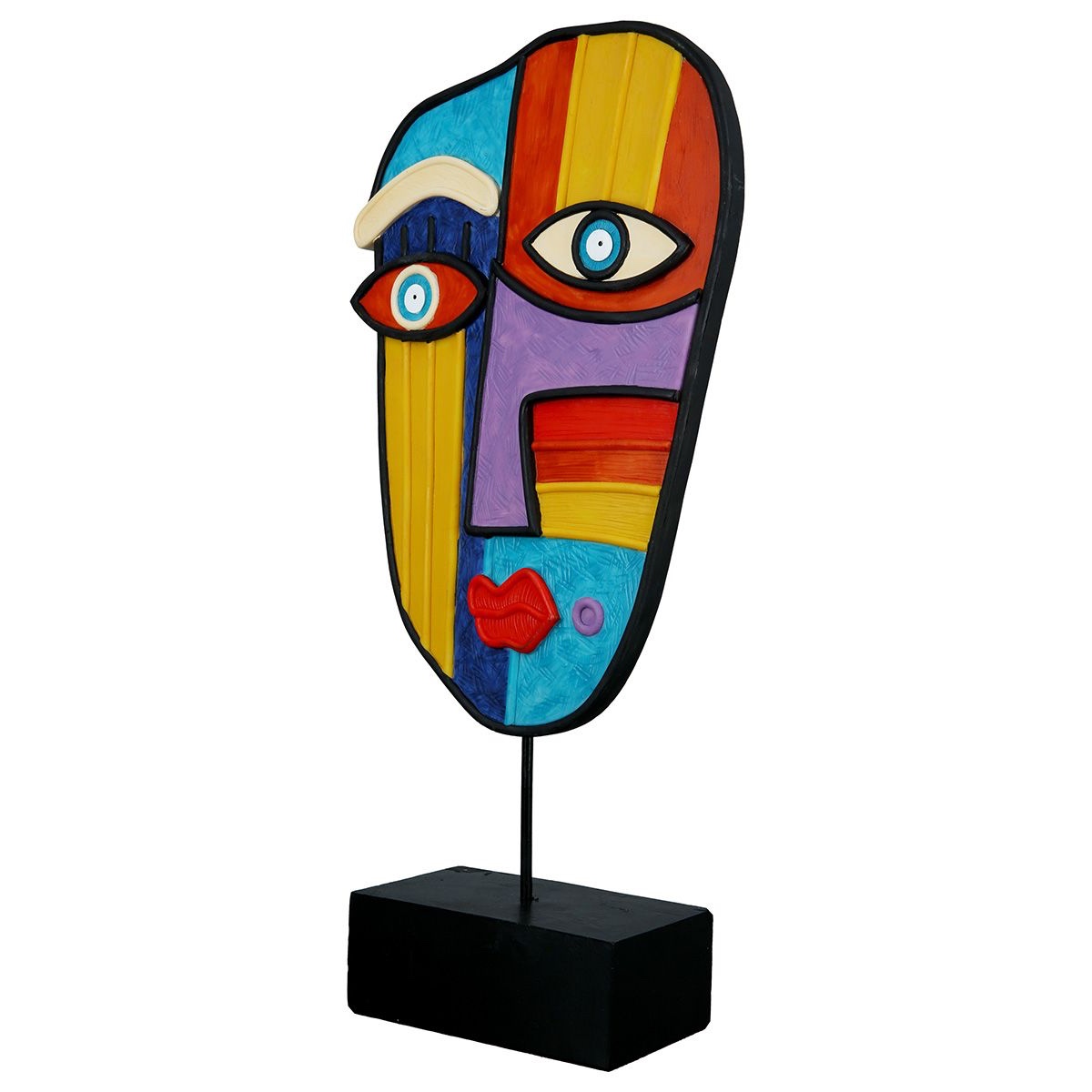 Polyresin beeld 'Picasso face I'
