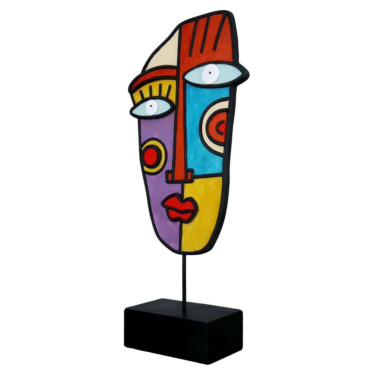 Polyresin beeld 'Picasso face II'
